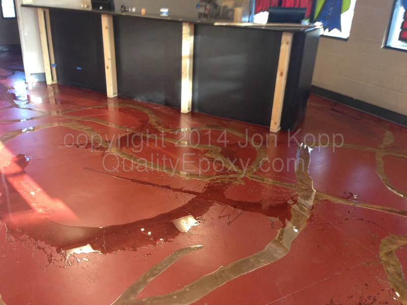 Quality Epoxy Retail Epoxy Floor Desert Car Care