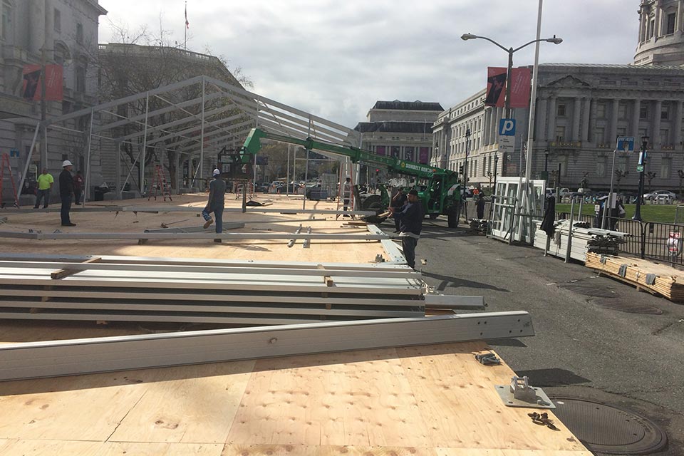 Custom Raised Event Flooring in San Francisco Quality Event Flooring