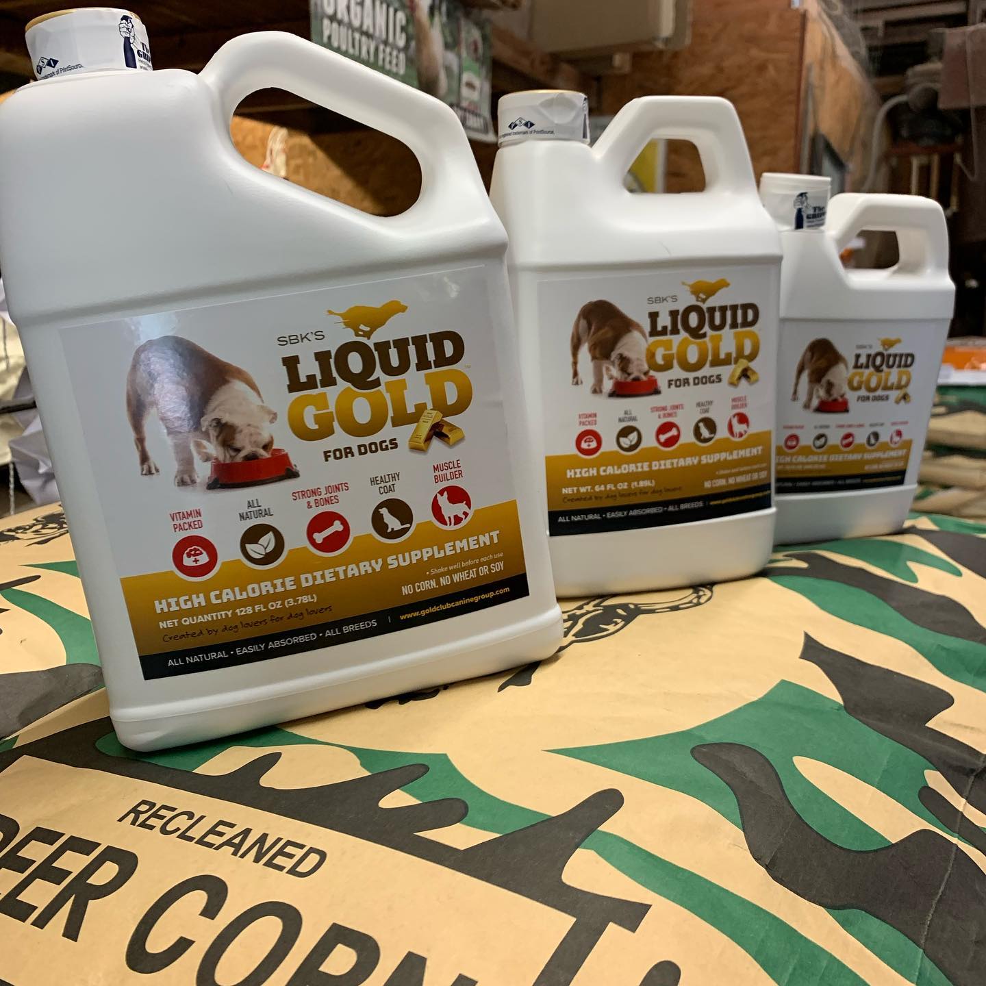 SBK's Liquid Gold for Dogs Quality Feed & Garden Company