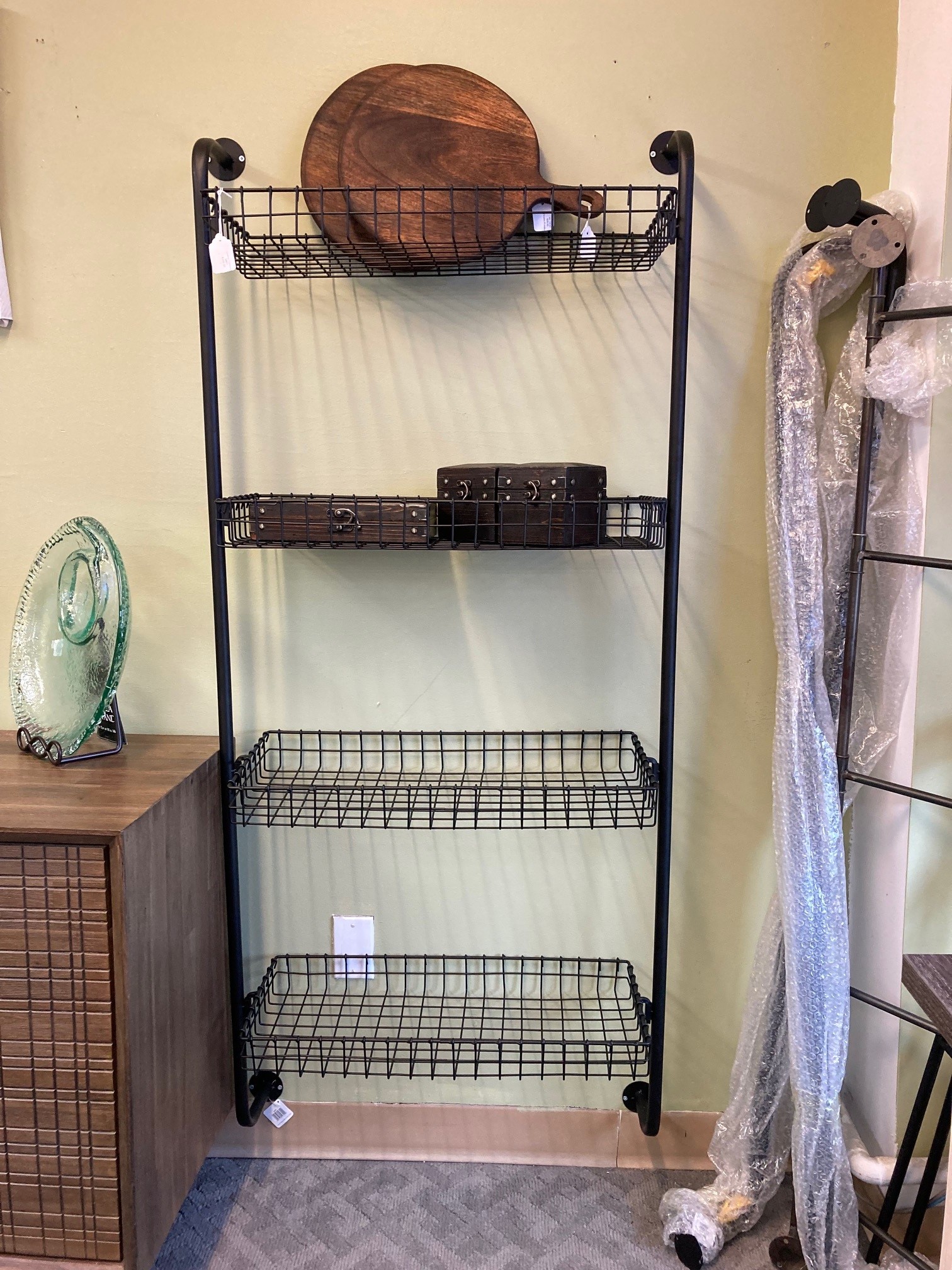 Wire Wall Shelf Four Shelves Quality Furniture