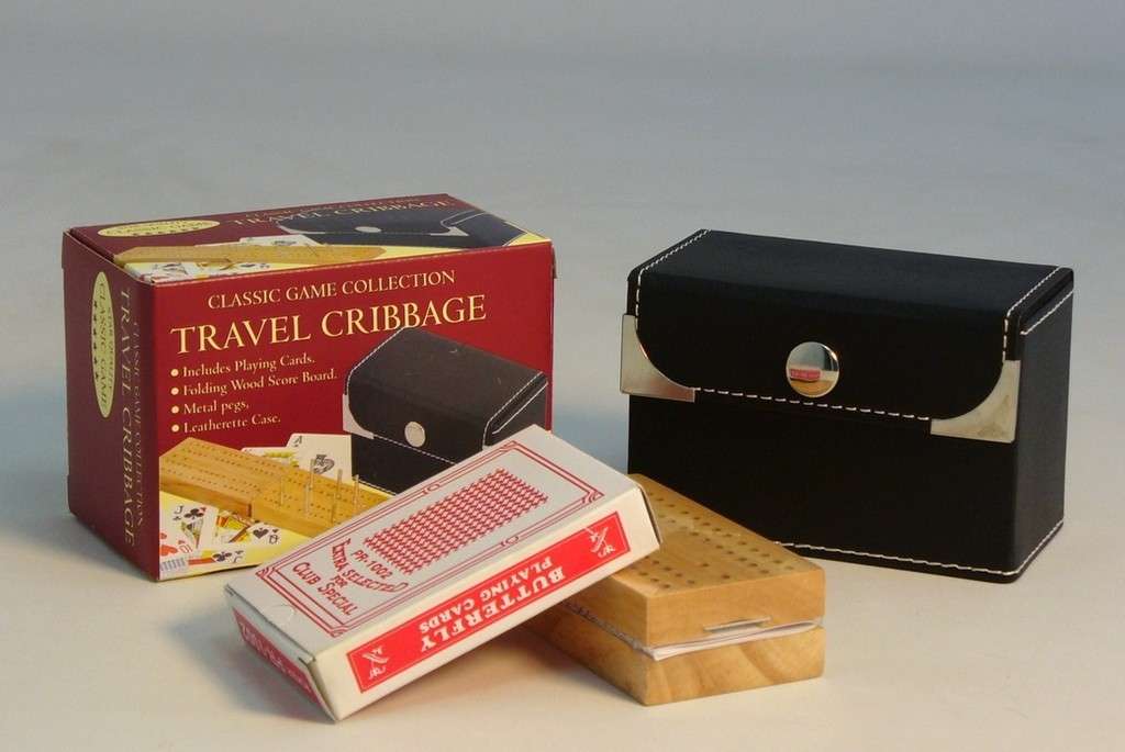 Travel Cribbage Set Snap Case Houston Quality Games TX Quality