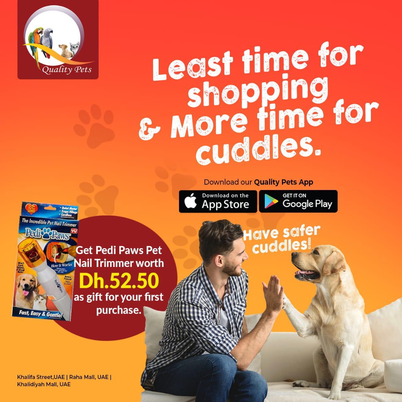 Quality Pets Online All that your pets need Free Delivery in Abudhabi