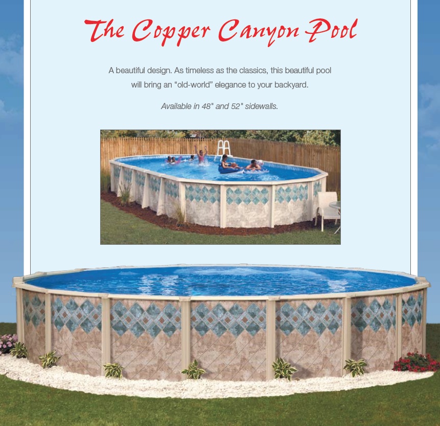 The Copper Canyon Pool Quality Pools & Spas by Dick Mackey