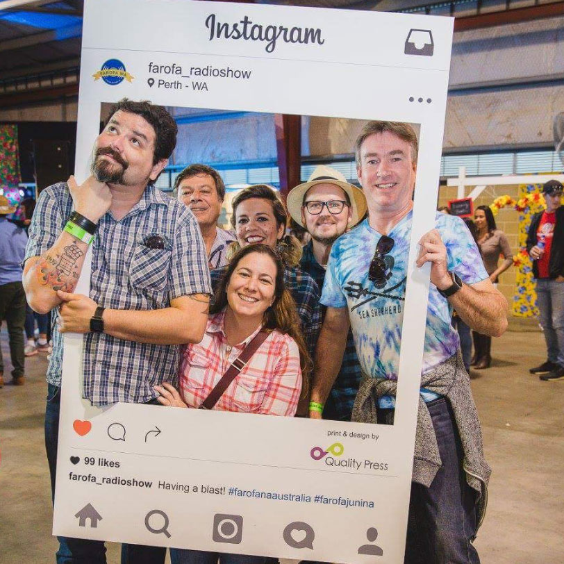 Instagram Cutout Template