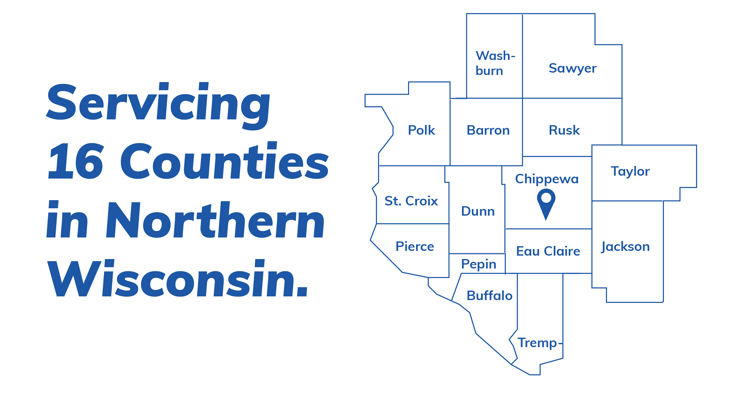 Map Of Northern Wisconsin Counties