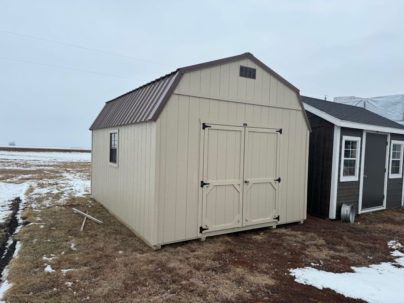 12x16 High Barn 6573 Quality Storage Buildings