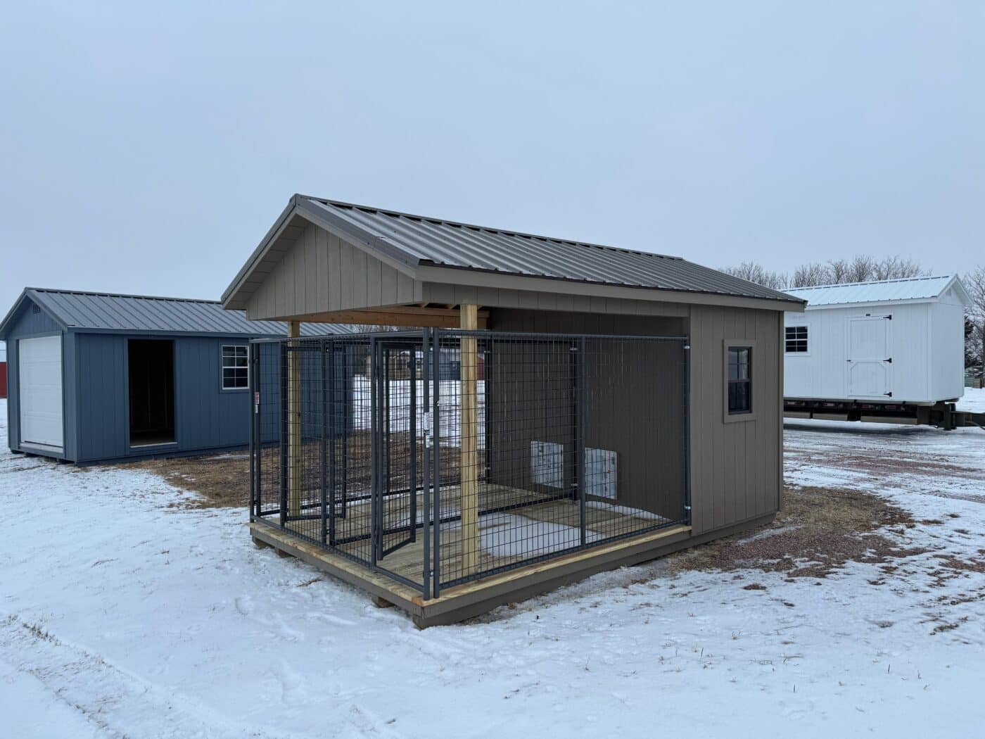 10x16 Dog Kennel 6926 Quality Storage Buildings (SD)