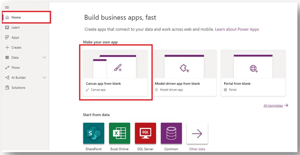 Overview of Microsoft PowerApps Solutions CanvasApps
