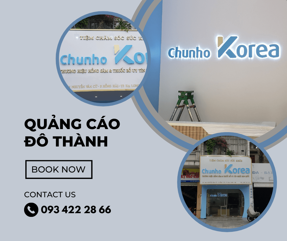 Thi công biển quảng cáo Alu cho khu vực Tuần Châu