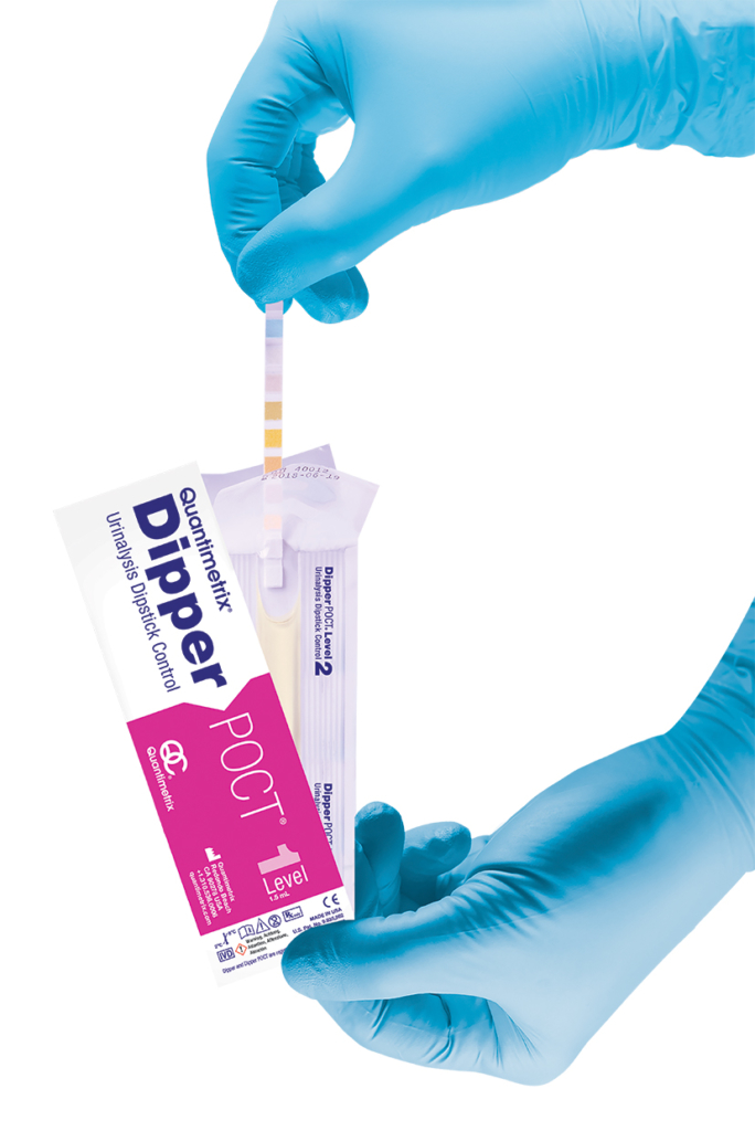 Quantimetrix Launches Dipper POCT® Urinalysis Dipstick Control