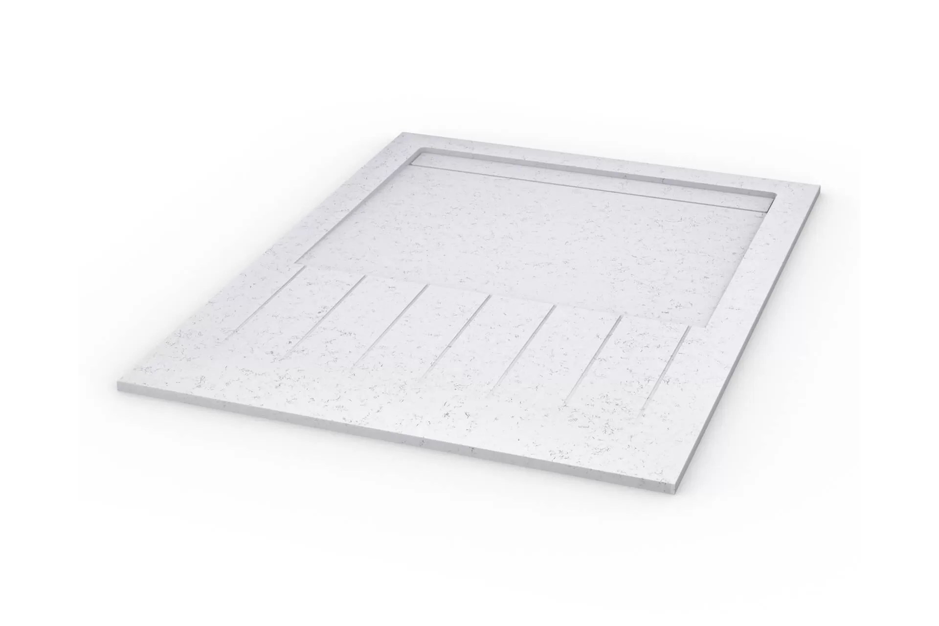 Crete Shower Tray Quantra Quartz
