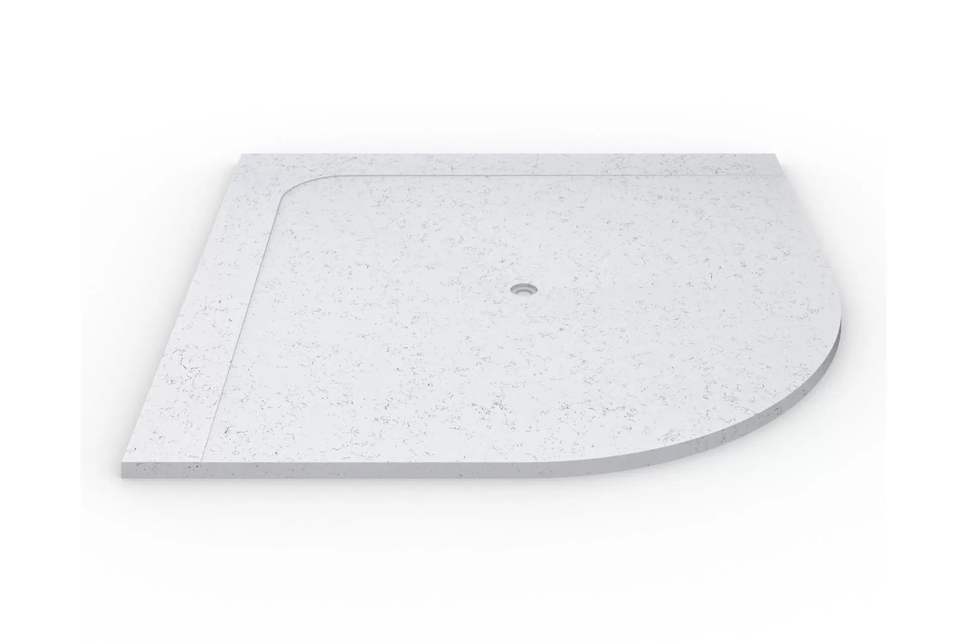 Cyprus Shower Tray Quantra Quartz