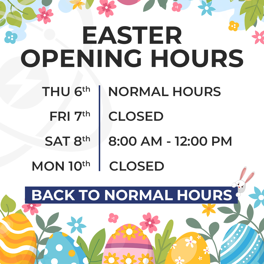Easter Opening Hours 2023 Quantum Electrical Distribution