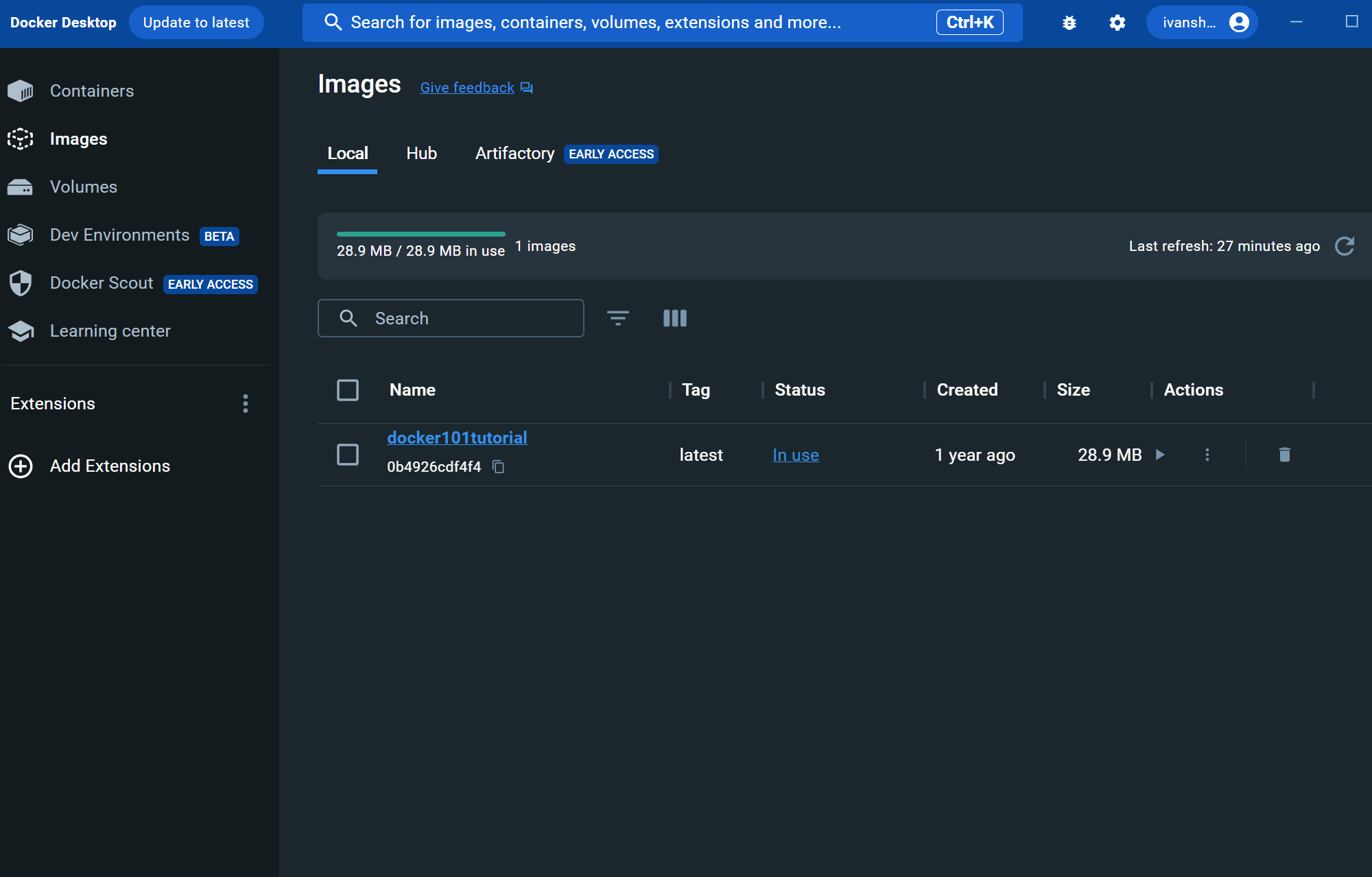 Local Installation ML UI documentation