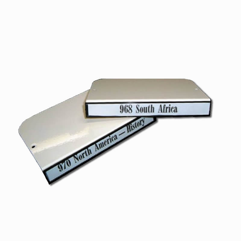 Metal Label Holder