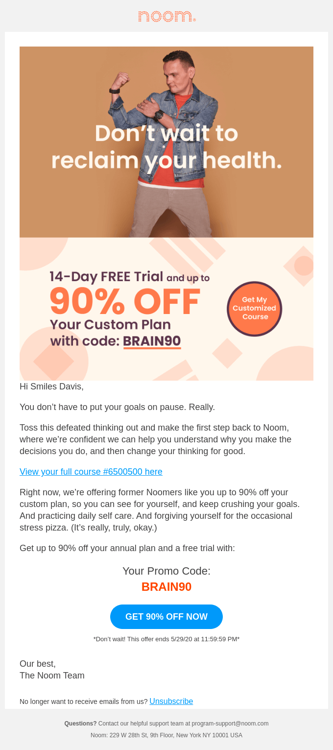 6 Health & Wellness Email Examples [That You Must Send] Quantum
