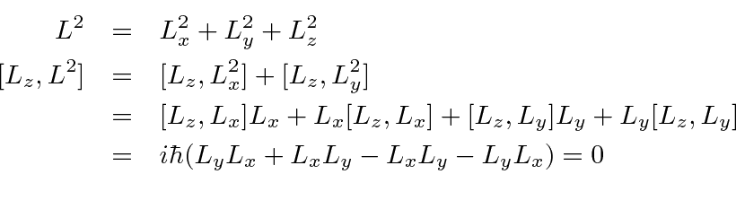 The Commutators of the Angular Momentum Operators