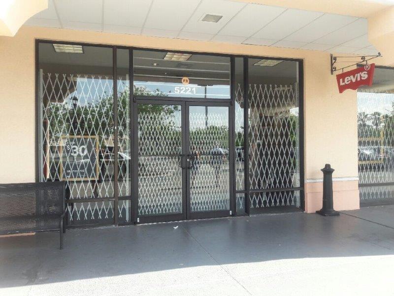 Retail Storefront Security Gates Images Quantum Security Gates