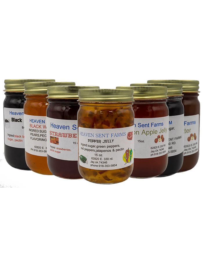 Heaven Sent Farms Jams and Jellies Quapaw Farmers Market & Food Hub