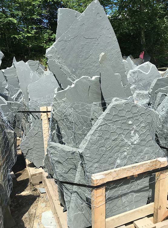 Bluestone Blue Irregular Flagstone Quarry Connections
