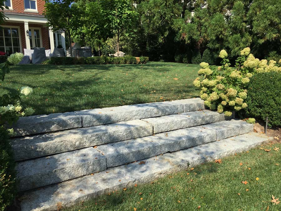 Salt and Pepper Granite Stone Steps Quarry Connections
