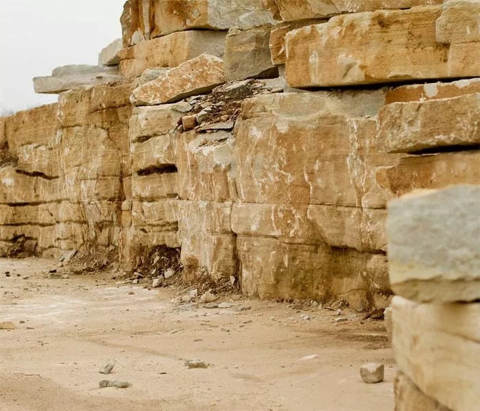 Natural Thin Stone Veneer Production Process Quarry Mill