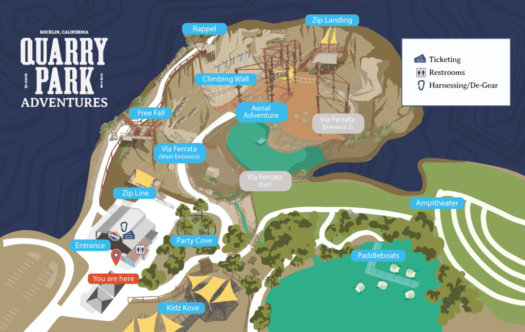 About Us Old Quarry Rocklin, CA Quarry Park Adventures