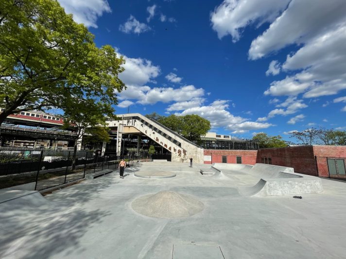 A Circle Manual Pad at the Center of a Skatepark — So Controversial Yet