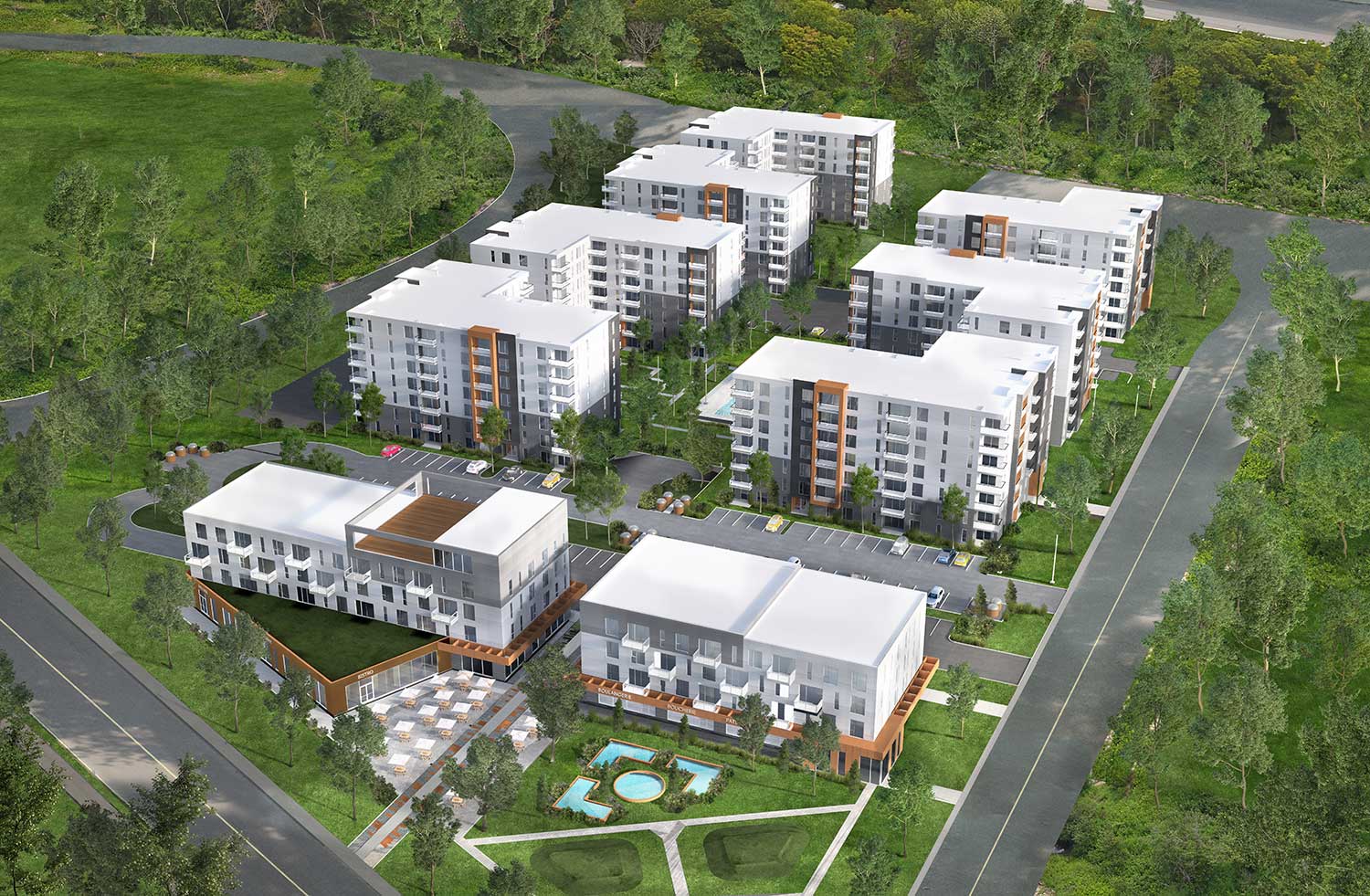 Condos à louer à Mascouche Voir les Caractéristiques Quartier 7