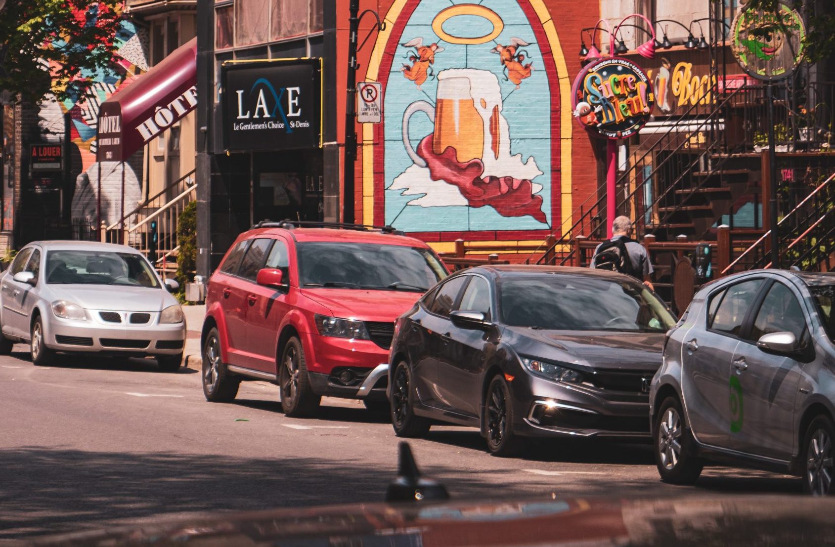 Stationnements gratuits dans VilleMarie Le Quartier Latin