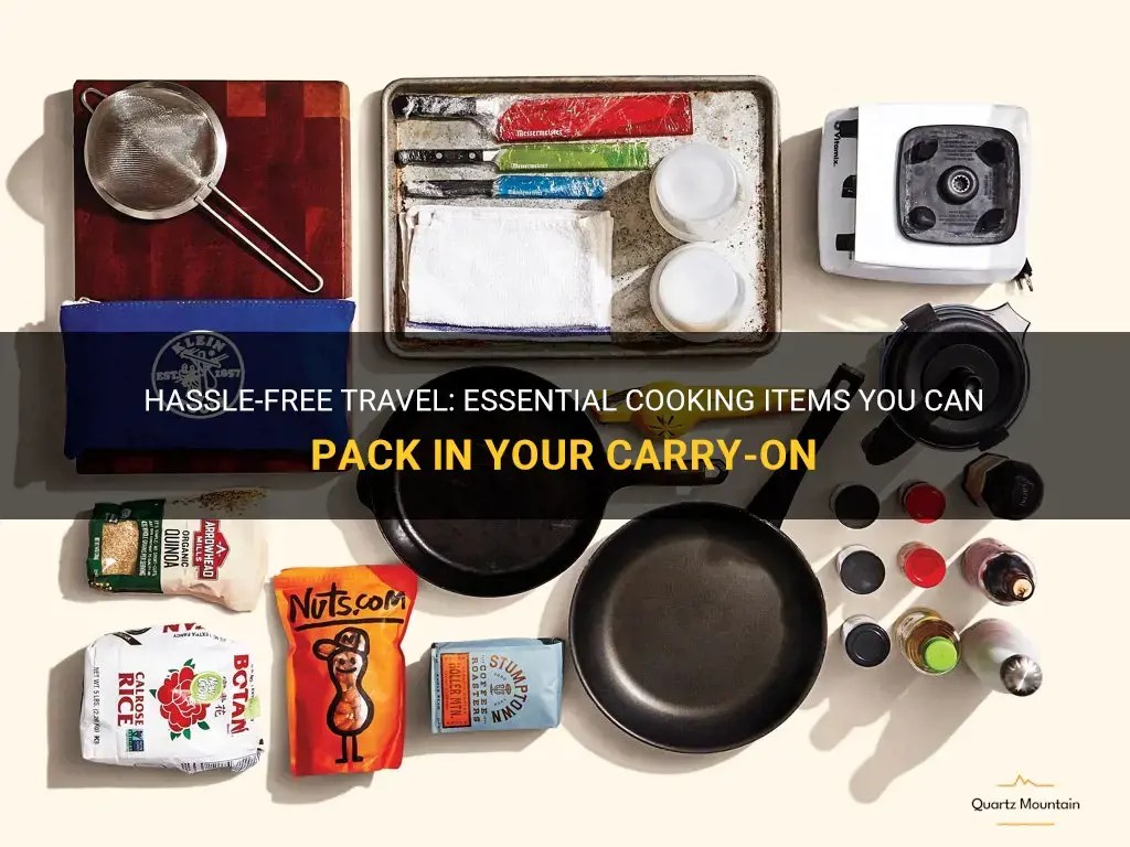 HassleFree Travel Essential Cooking Items You Can Pack In Your Carry