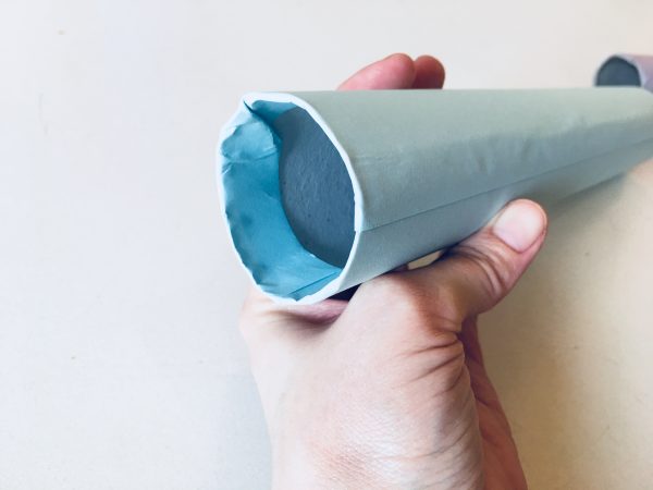 Zopfgummihalter aus Papprollen Basteln für Kinder Der Familienblog für kreative Eltern
