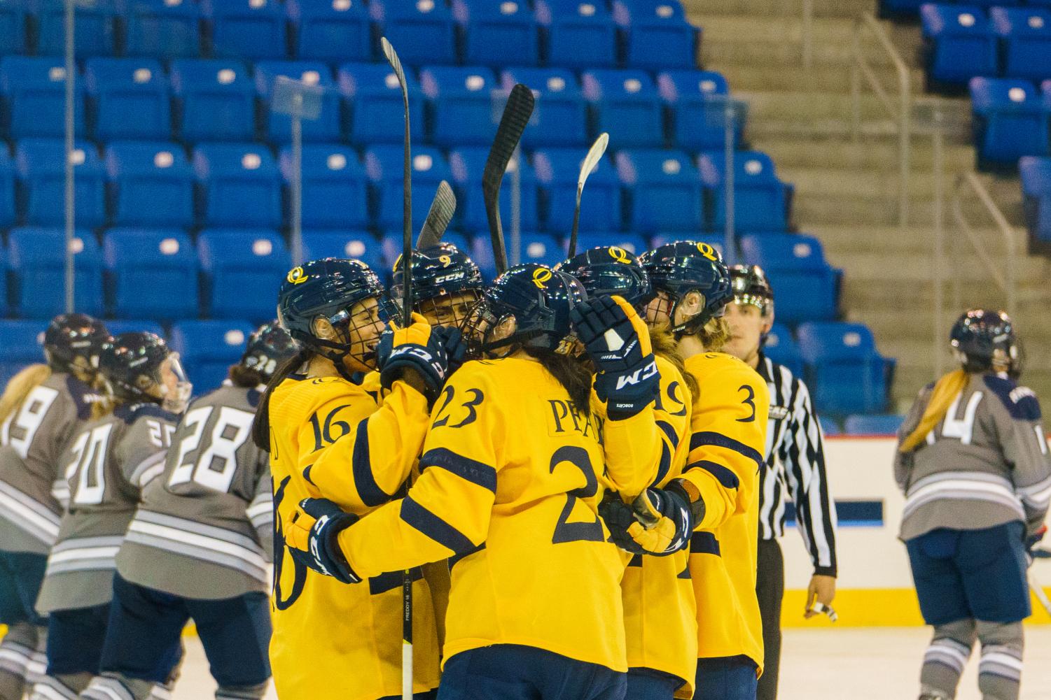 Peart and persistence earned the Quinnipiac women's ice hockey team its