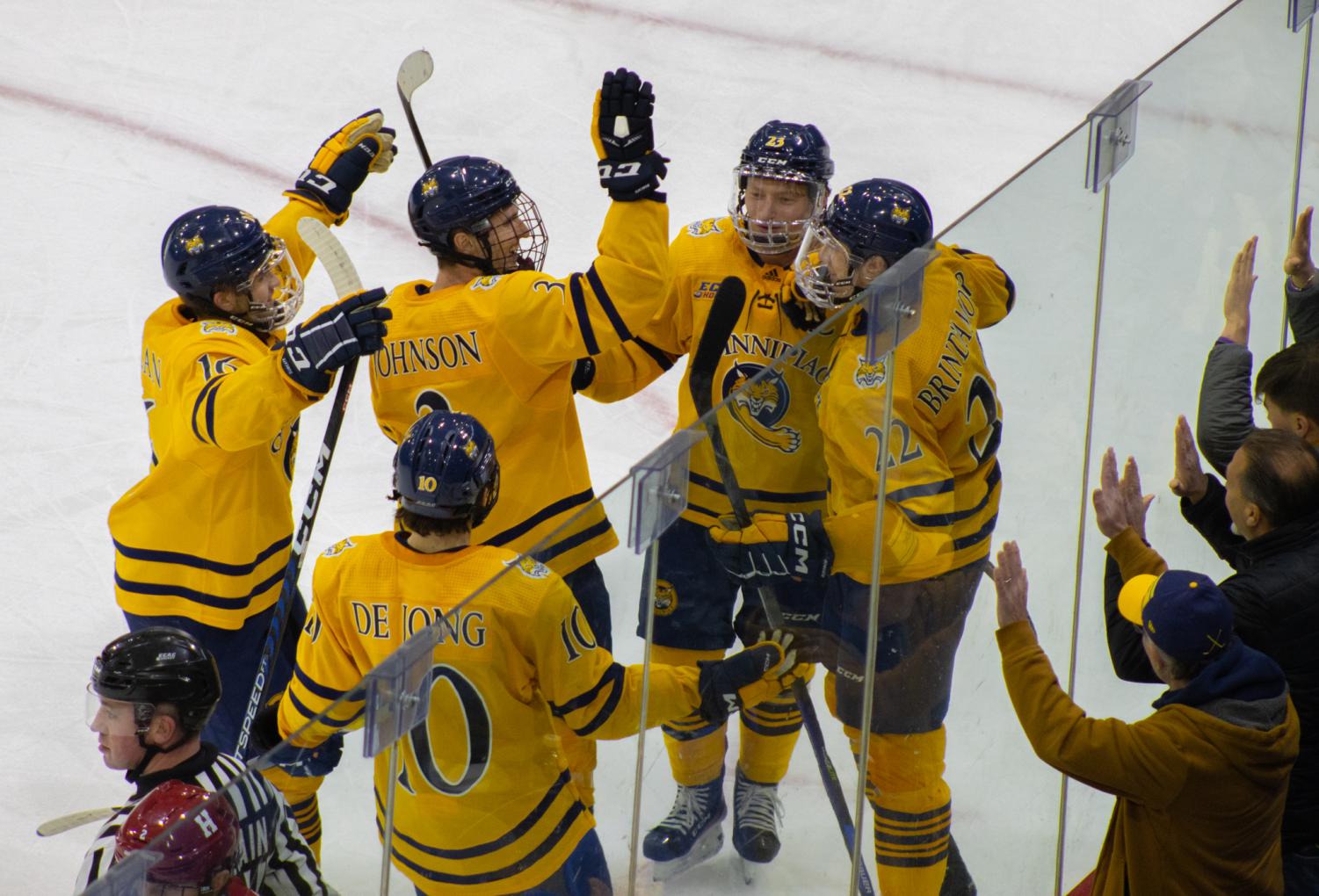 No. 2/3 Quinnipiac overpowers No. 9/10 Harvard in ECAC title game