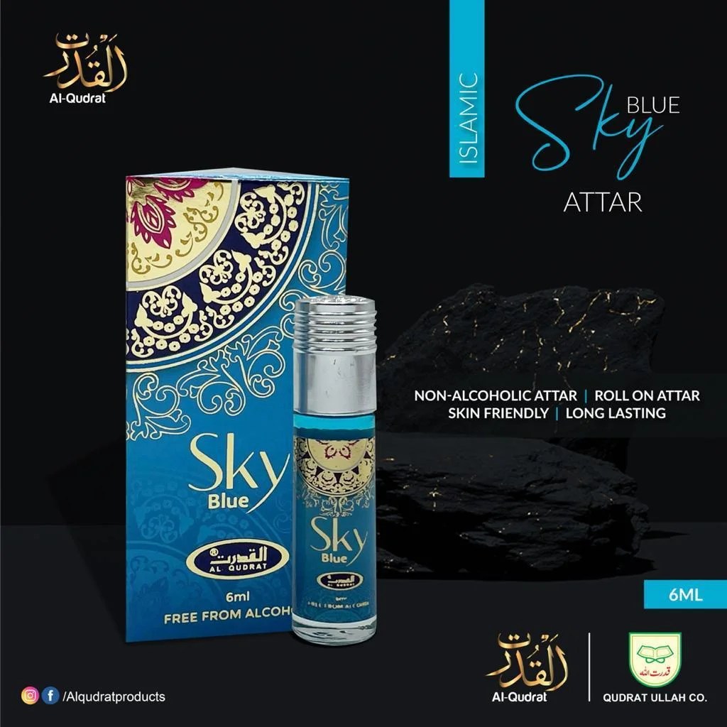 ATTAR SKY BLUE Qudratullah Company