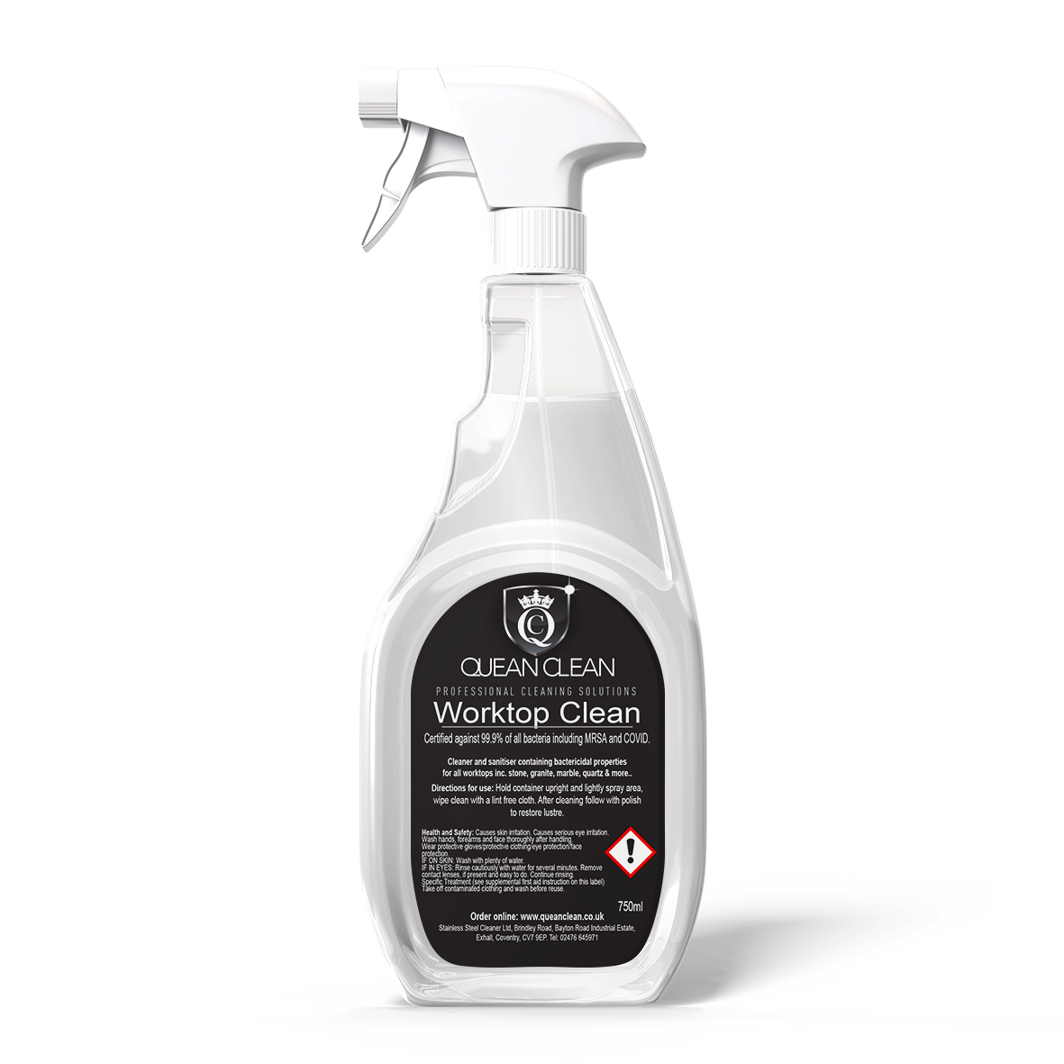 Worktop Cleaner QUEAN CLEAN The safe effective worktop cleaner