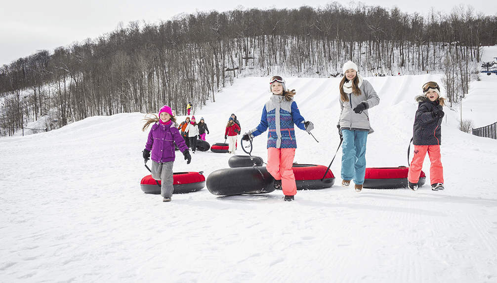 Snow Tubing Sommet SaintSauveur Versant Avila Sheet