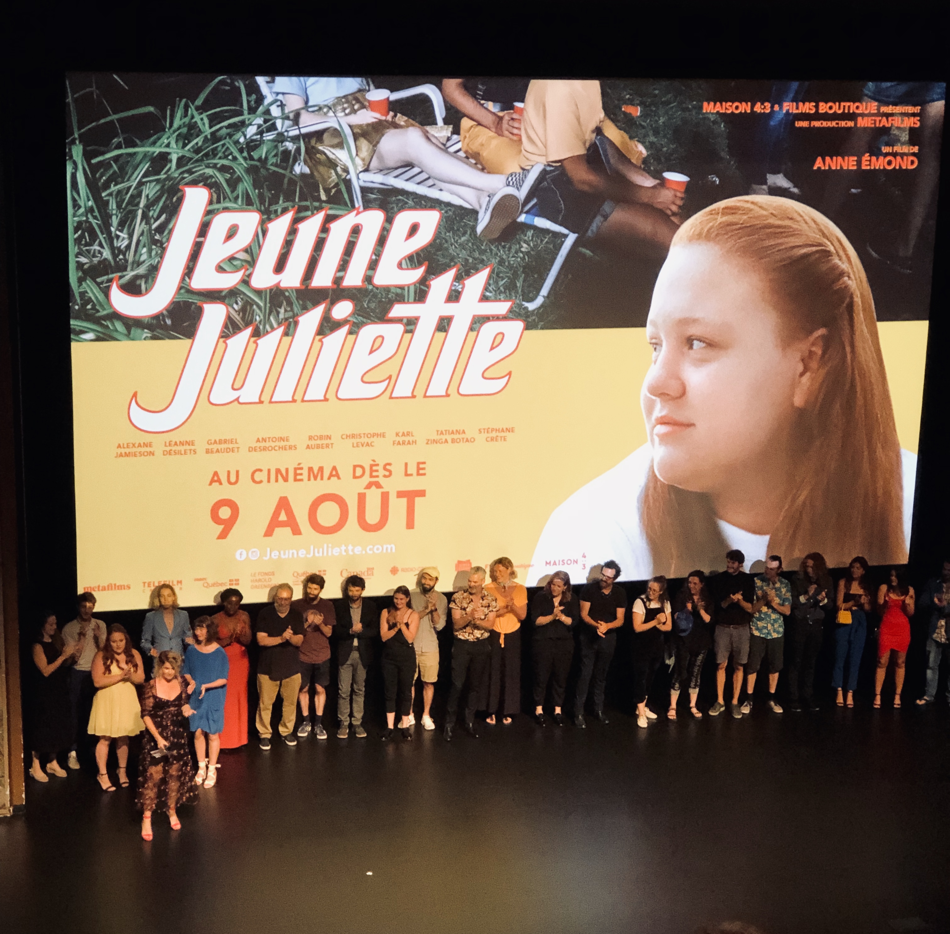 Première du film Jeune Juliette