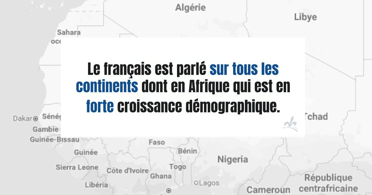 Pourquoi le continent africain est important pour l'avenir de la langue