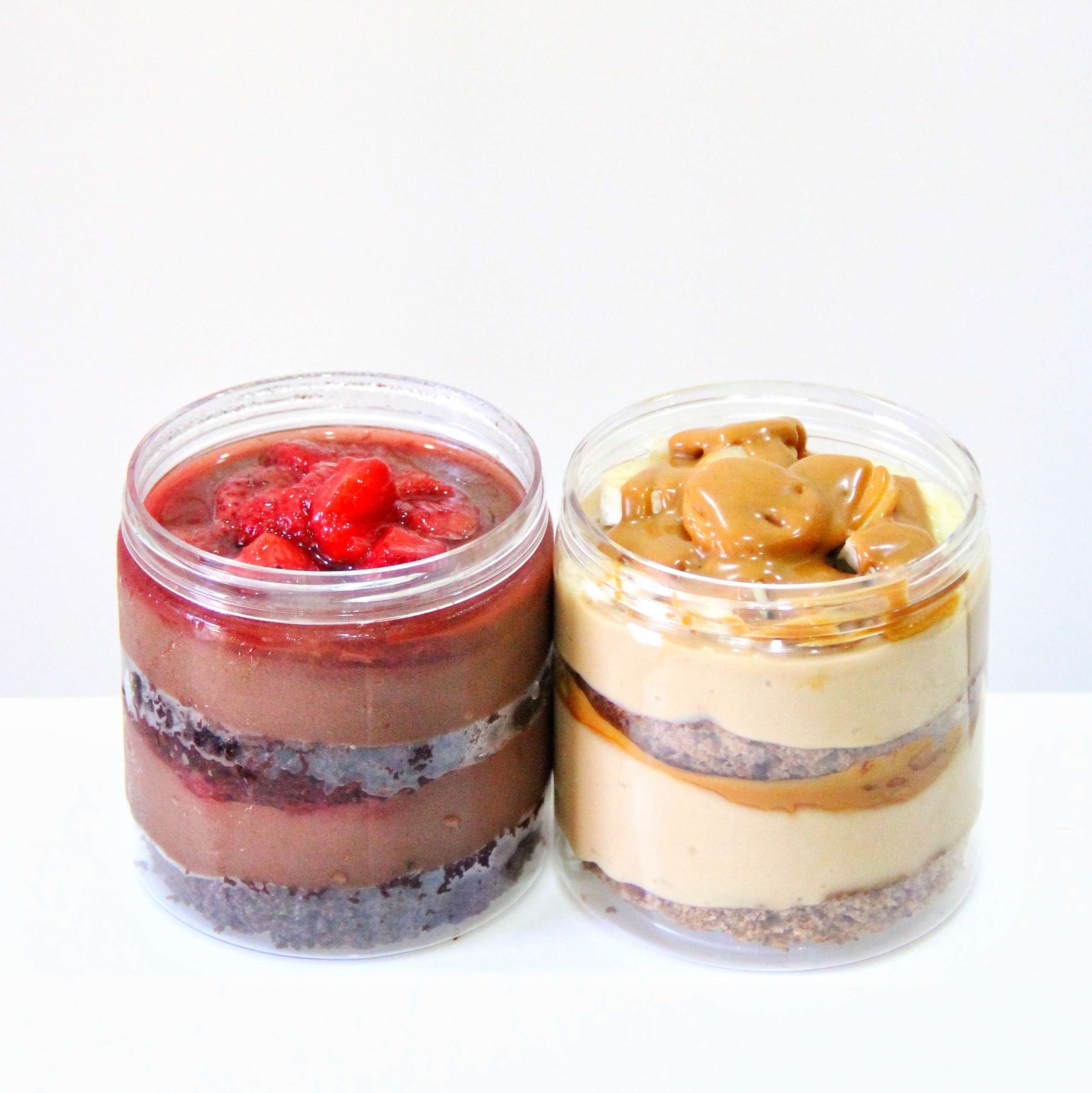 Vegan Dessert Jar Que Cake