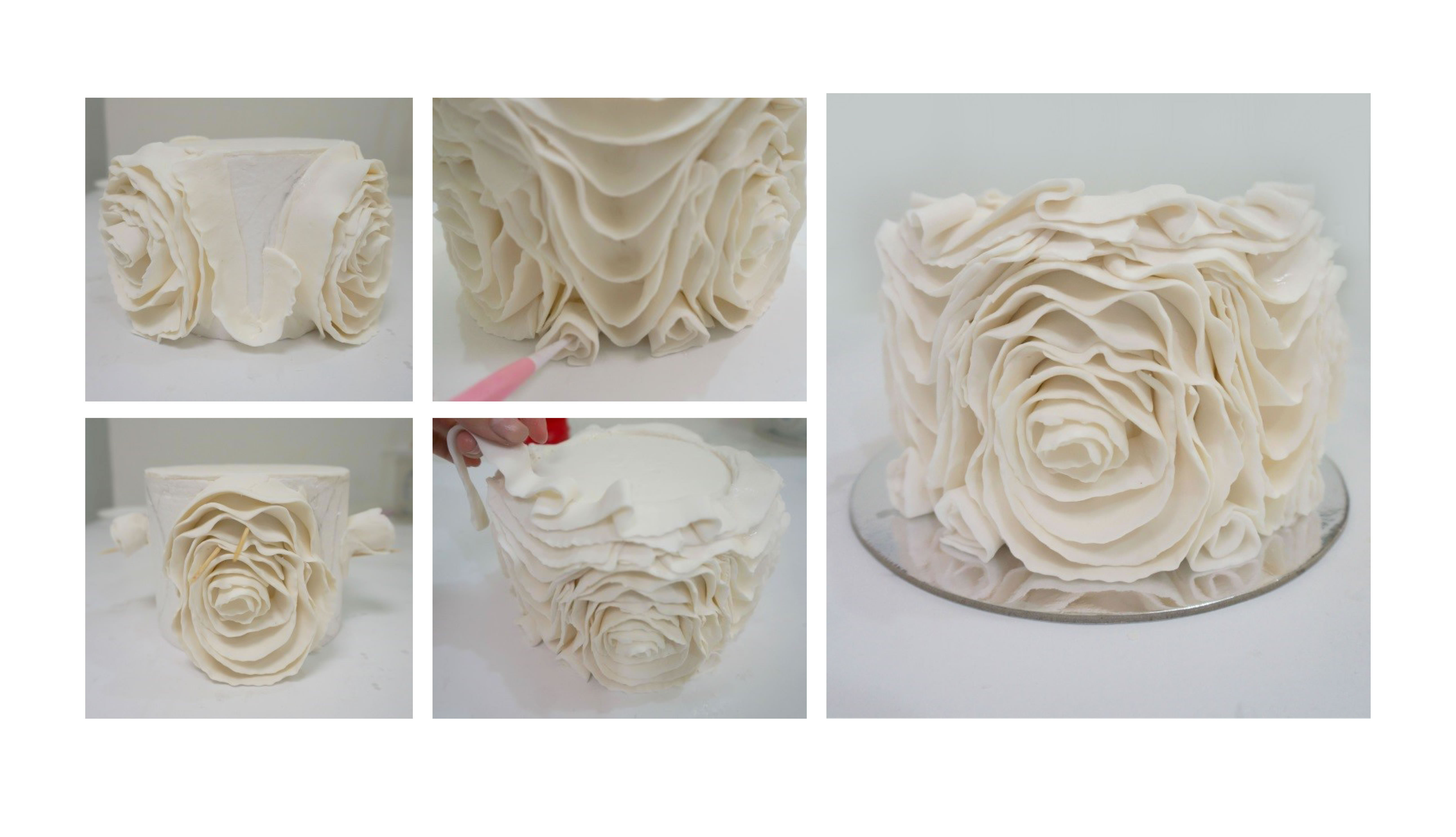 Tutorial Vintage Ruffle Cake Queen Fine Foods