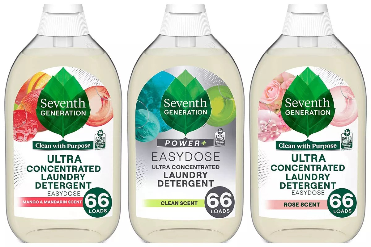 Seventh Generation Laundry Detergent, 23 oz (66 Loads) Ultra