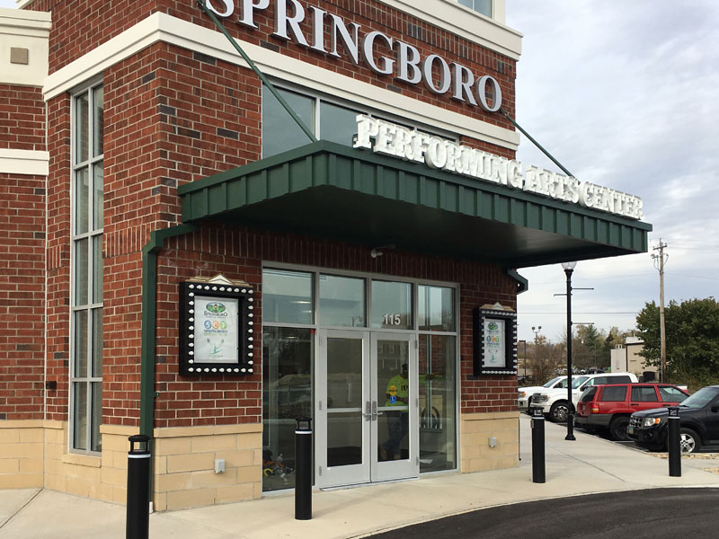 Performing Arts Center Springboro Project Spotlight