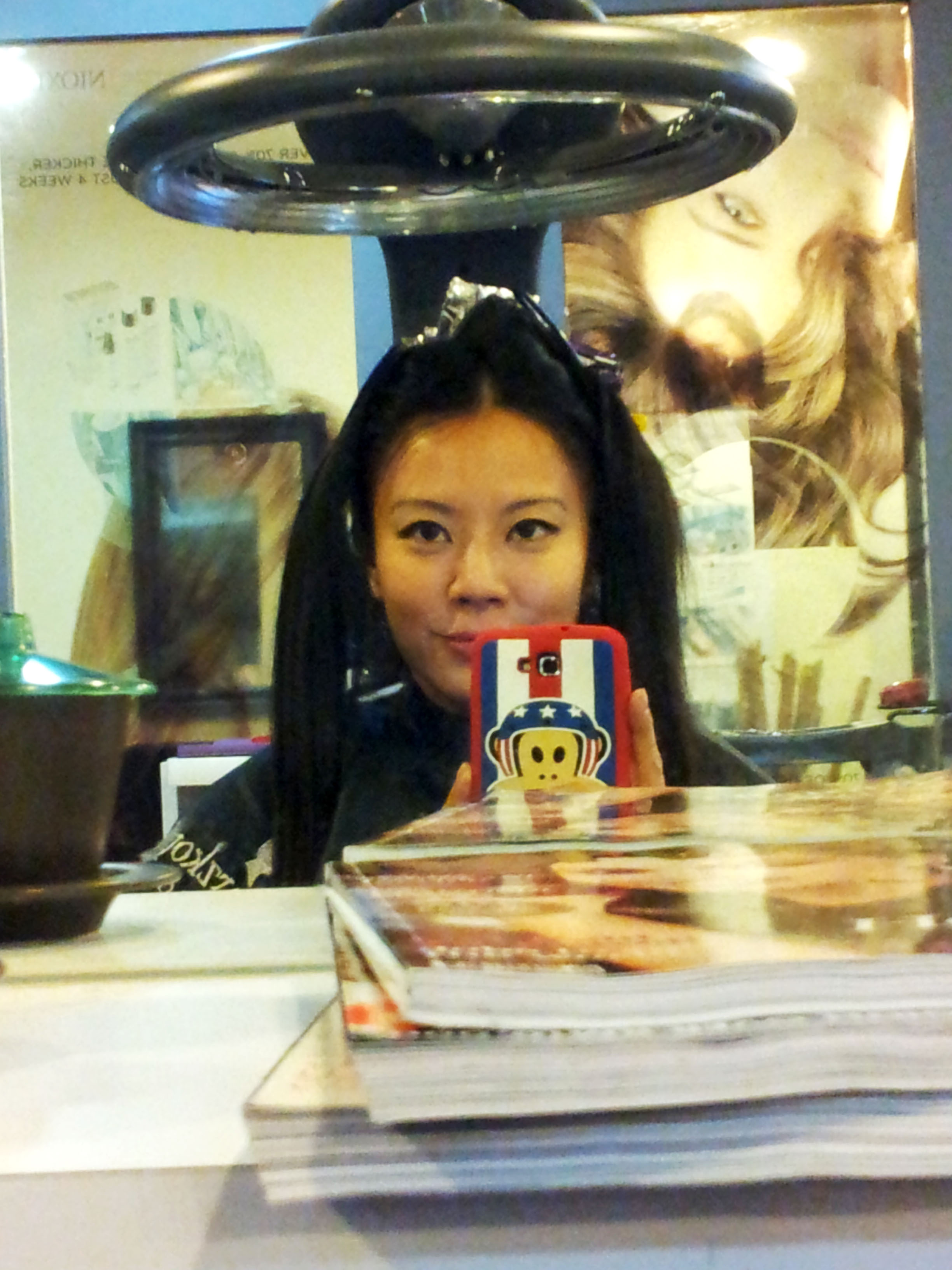 Purple Braid Was Borned Finally I colored my hair at O’Inno Hair Salon