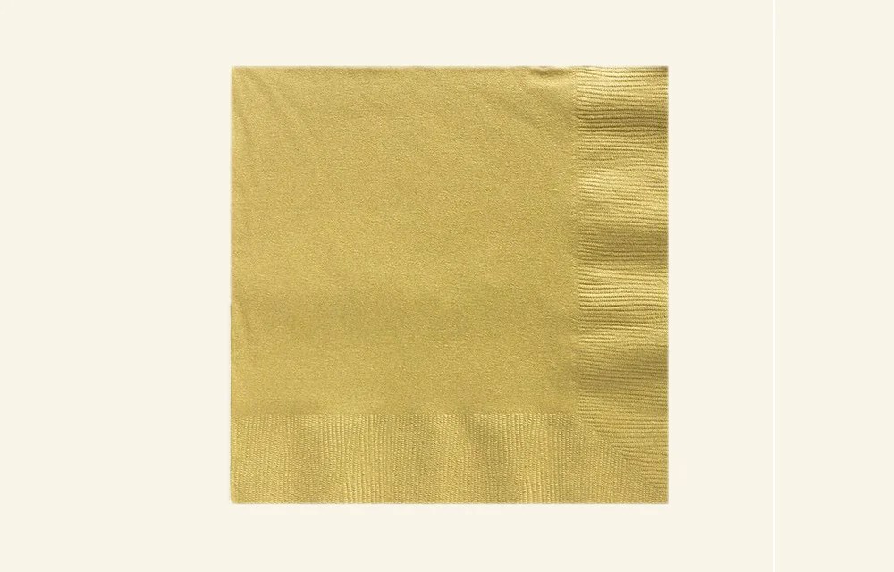 Gold Napkins Queenparty