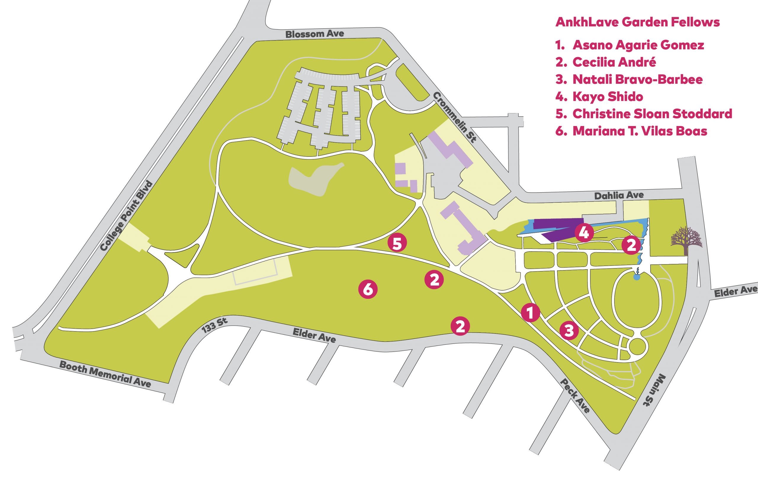 AnkhLave Map Queens Botanical Garden