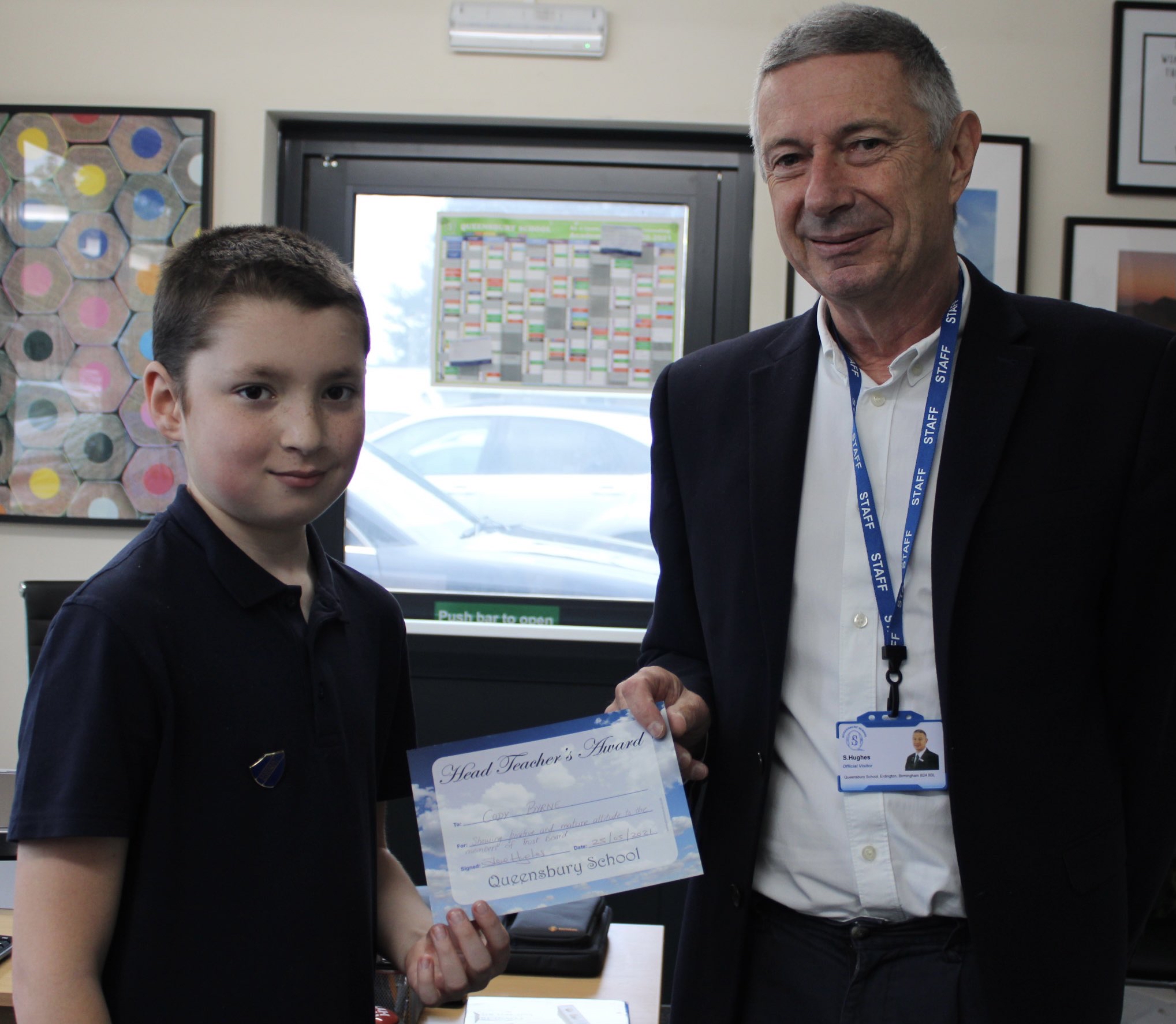 AWARDS Queensbury School