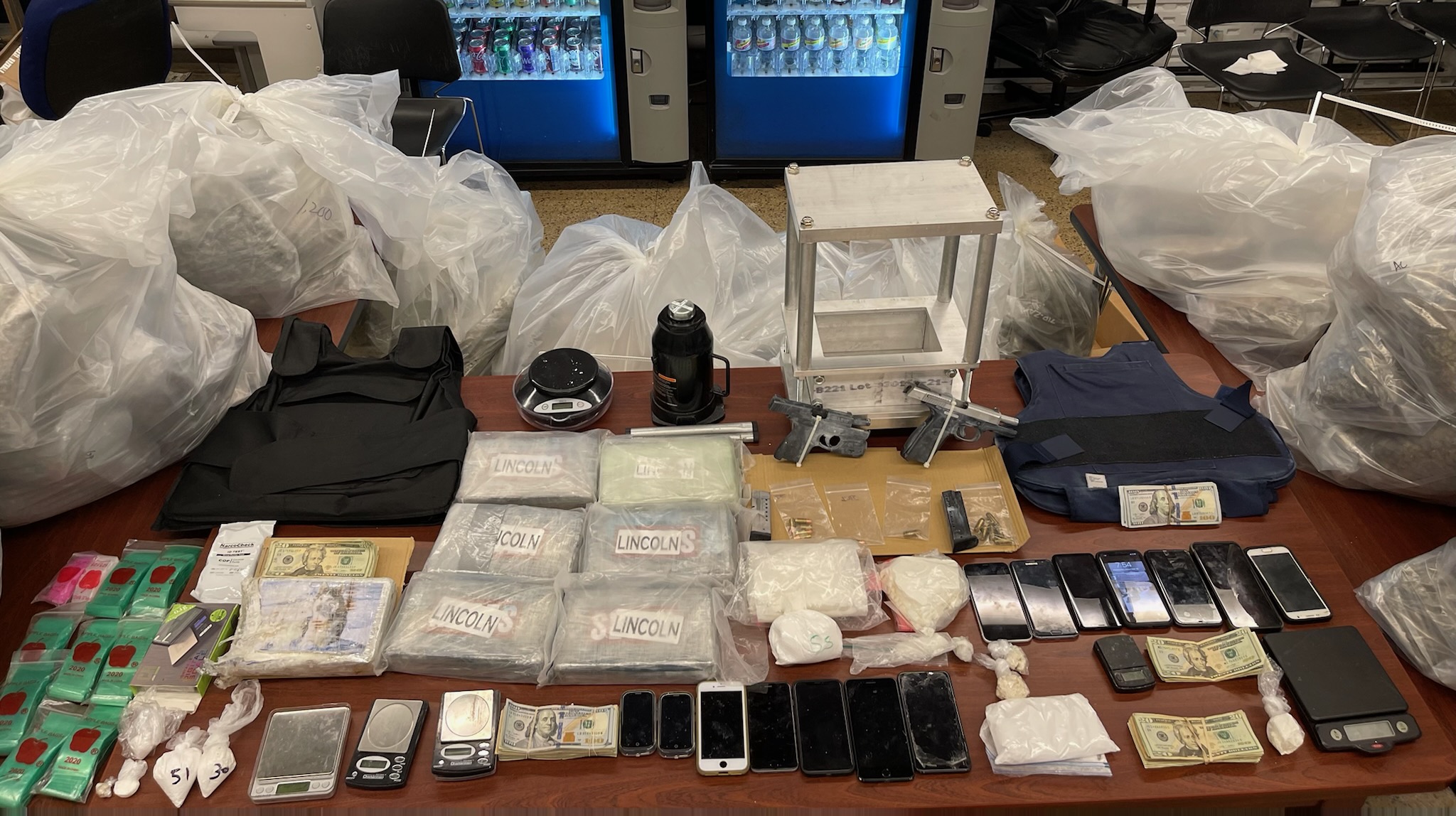 NETWORK OF DRUG DEALERS DISMANTLED FOLLOWING LONGTERM INVESTIGATION