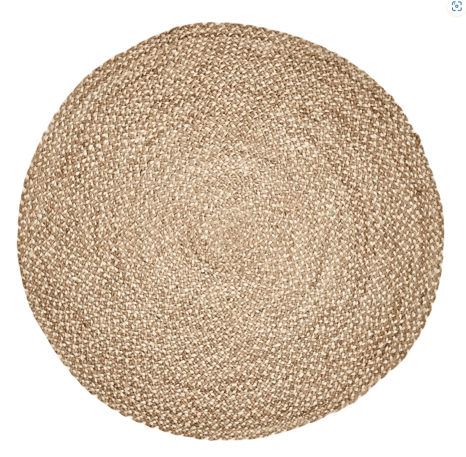 Jute Rug Round Hire from Queensland Hire Est. 1980