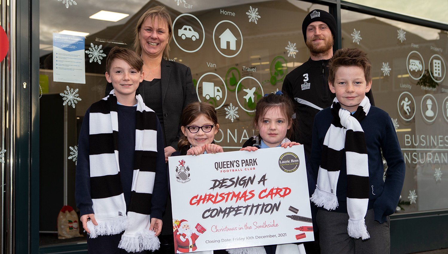 Class Act from Queen’s Park Christmas Card competition Queen's Park